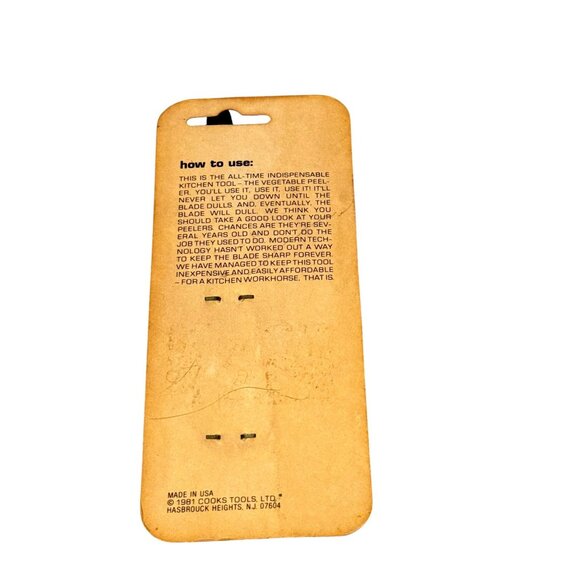 Cooks Tools Tempered Steel Peeler With Original Packaging - Picture 2 of 4